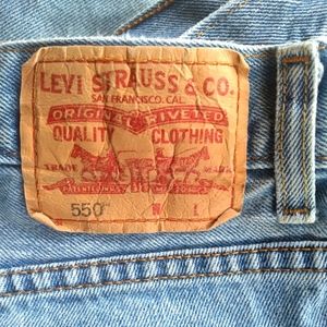 👠 Vintage 550 Levi’s RELAXED FIT Remarkable Condition 52 X 32
